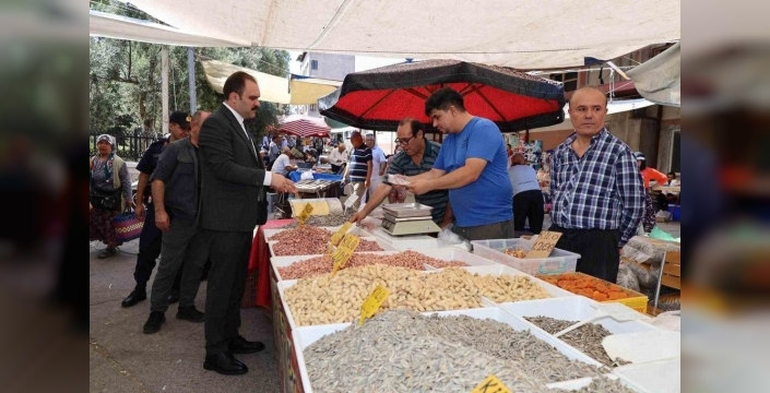 Kaymakam Battal, esnaf ve vatandaşla gönül köprüsü kurdu