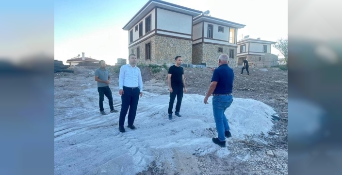 Kaymakam Kılıç, yangın mağdurlarını ziyaret etti