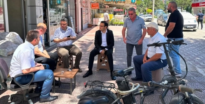 Kaymakam ve Başkan esnafın kapısını çaldı! Talepler yerinde dinlendi