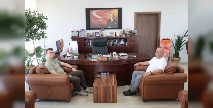 Kaymakam ve Belediye Başkanı ilçe için masaya oturdu