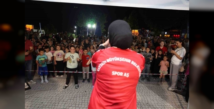 Kayseri'de çocuklar için spor dolu bir gün