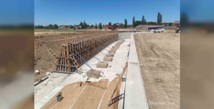 Kayseri'de Sosun Deresi için taşkın koruma projeleri hız kazandı
