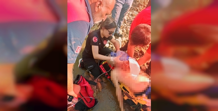 Kelkit Çayı'nda akıntıya kapılan yaşlı adam hayatını kaybetti