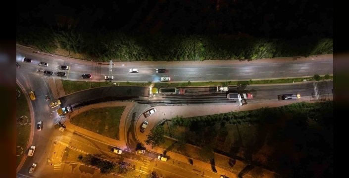 Kerkük Bulvarı'na 14 milyon TL'lik dev yatırım: Asfalt yenileme çalışmaları hızla sürüyor