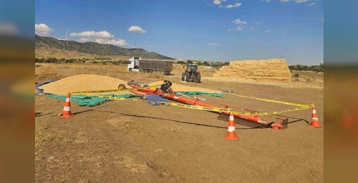 Kırıkkale'de hububat elevatörünün altında kalan 18 yaşındaki işçi hayatını kaybetti