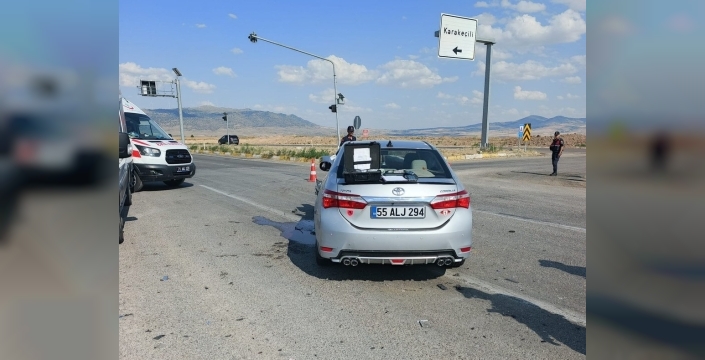 Kırıkkale'de trafik kazası: 6 yaralı
