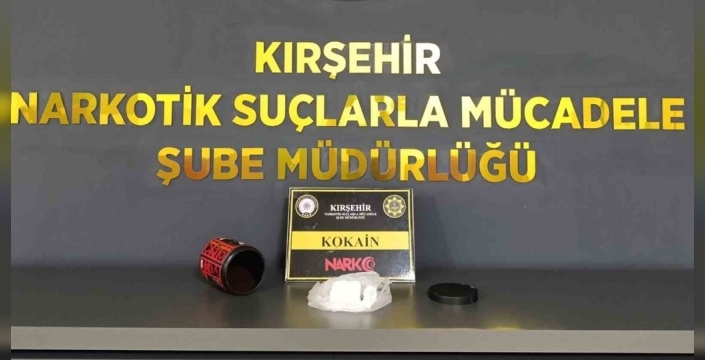 Kırşehir'de uyuşturucu operasyonu: 1 kişi tutuklandı