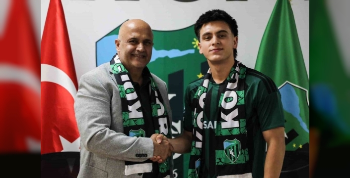 Kocaelispor, genç yetenek Haydar Karataş'ı 4 yıllığına kadrosuna kattı