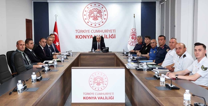 Konya'da İçişleri Bakanlığı Yatırımları Masaya Yatırıldı