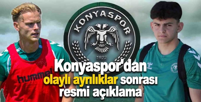 Konyaspor'daki olaylı ayrılıklar sonrası ilk açıklama: İtibar etmeyin!