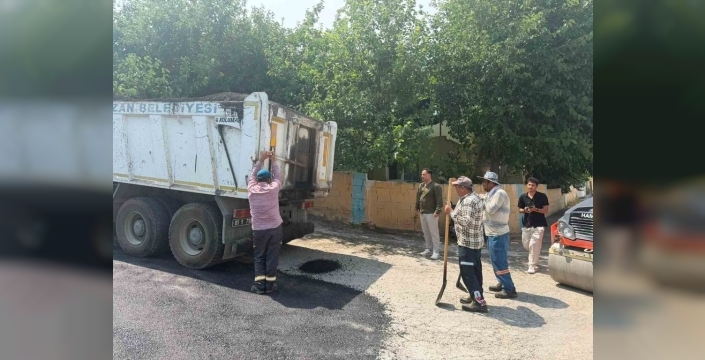 Kozan’da yol çalışmaları hız kazanıyor