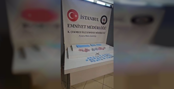 Küçükçekmece'de evden uyuşturucu çıktı: 1 kişi tutuklandı