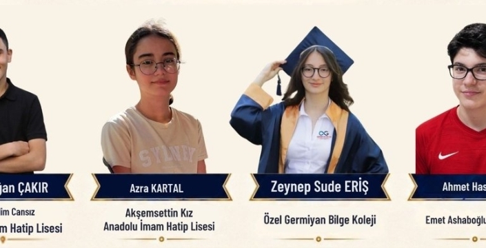 Kütahya'dan LGS Bombası: Dört Öğrenci Tam Puanla Türkiye Birincisi!
