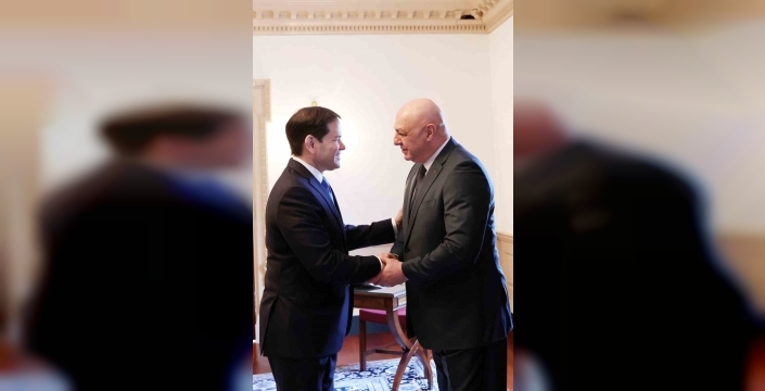 Lübnan Cumhurbaşkanı Aoun, ABD Dışişleri Bakanı Rubio ile kritik bir toplantı gerçekleştirdi