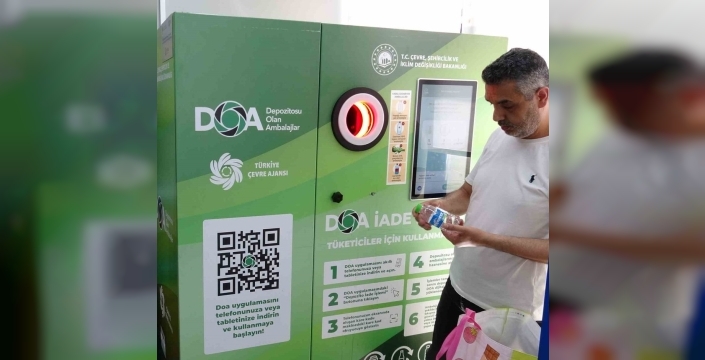 Malatya'da depozito iade cihazlarına akın: Çevre dostu dönüşüm başlıyor