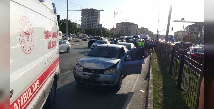 Malatya'da zincirleme trafik kazası: 4 yaralı