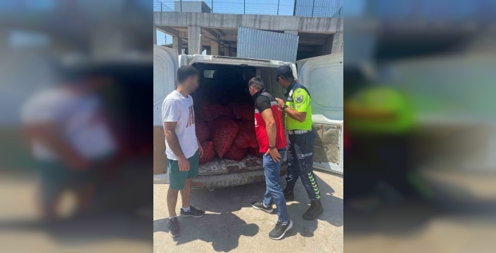 Malkara otoyolunda şok: 700 kilo kaçak midye yakalandı