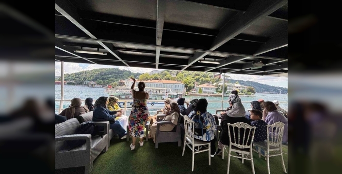 Maltepeli kadınlar, Boğaz'da eşsiz bir gün geçirdi