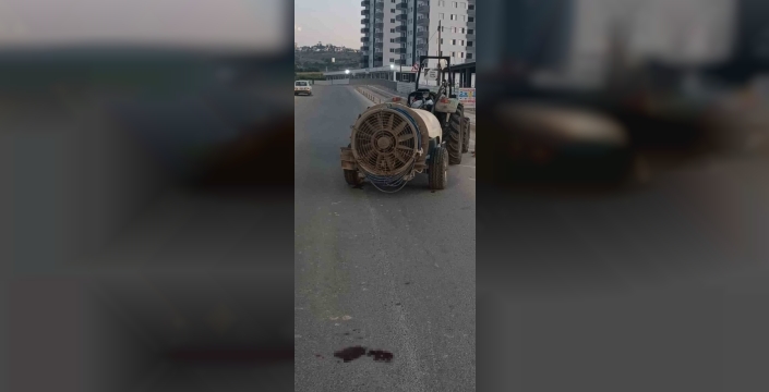 Mersin'de traktörden düşen kadın hayatını kaybetti