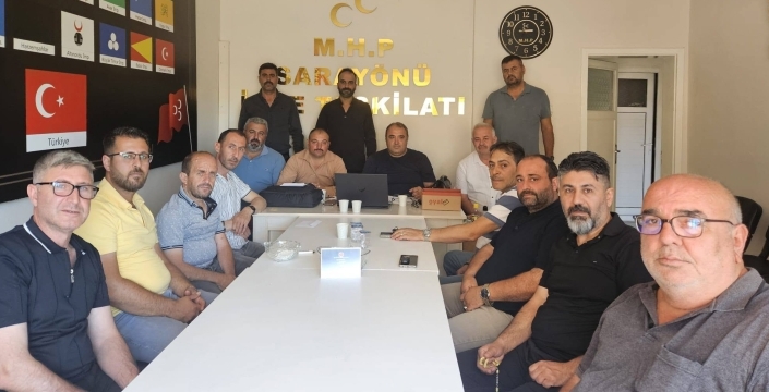 MHP Sarayönü ilçe kongresi yapılıyor! Tek aday Mehmet Kozan