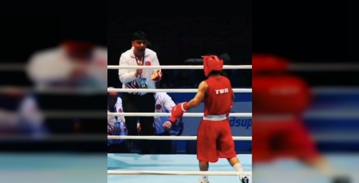 Milli sporcu Ahmet Otçu, hayatını birleştirdi