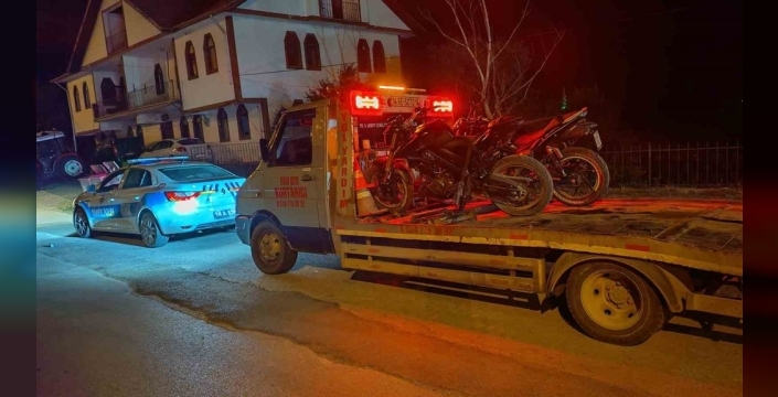 Mudurnu'da gürültü kirliliği ve kuralsızlık bitiyor mu? Polis denetimleri sonuç verdi!