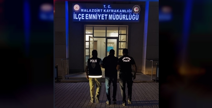 Muş'ta firari hükümlü, 10 yıl 8 ay sonra yakalandı