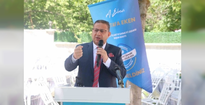 Mustafa Eken, Gürün'de STSO üyeleriyle yeni projelerini paylaştı