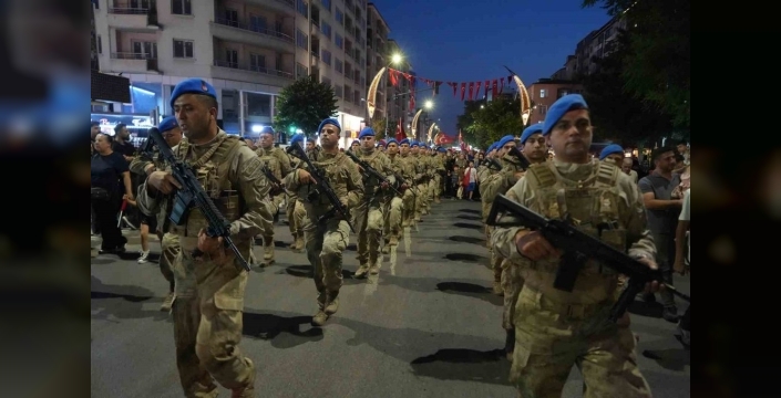 Niğde'de 15 Temmuz'un 10. yılı coşkuyla kutlandı