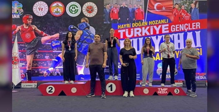 Niğdeli Muay Thai'ciler kürsüde coştu: Dünya şampiyonasına bilet!