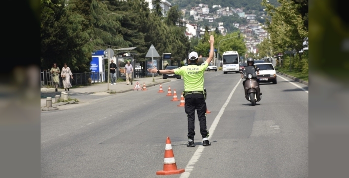 Ordu'da trafik denetimlerinde dikkat çeken rakamlar
