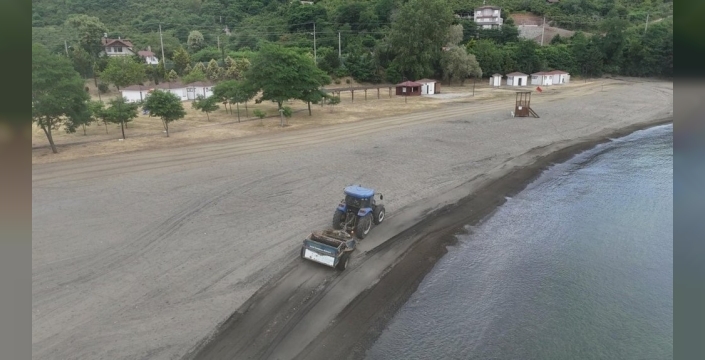 Ordu plajları yaz sezonuna hazırlandı
