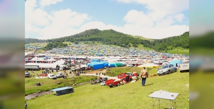 Ordu yaylalarında festival coşkusu dorukta