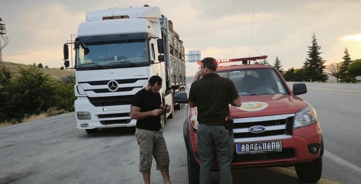 Orman çıkışında sıkı denetim