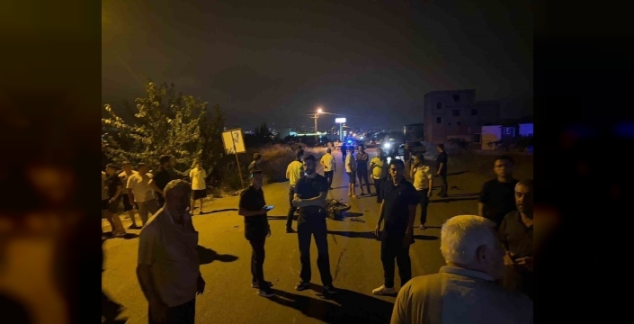Osmaniye'de kan donduran kaza: Motosikletli yola savruldu