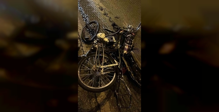 Osmaniye'de motosiklet tırın altına girdi: Sürücü hayatını kaybetti