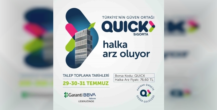 Quick Sigorta, halka arz sürecine adım atıyor