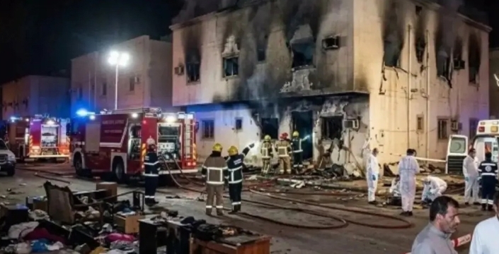 Riyad'da acı olay! Patlama ve yangında Hataylı 4 işçi yaşamını yitirdi