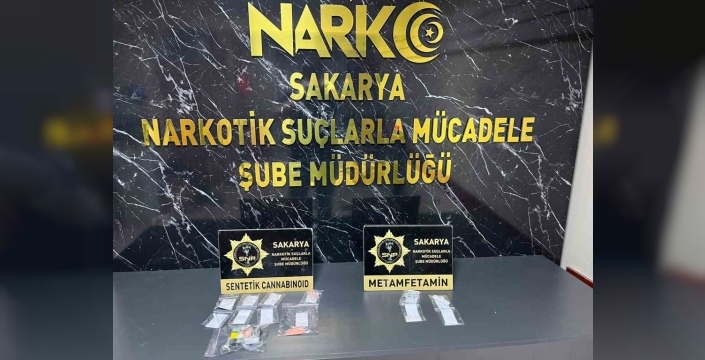 Sakarya'da uyuşturucu operasyonu: 9 kilo bonzai için ham madde ele geçirildi