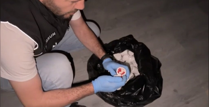 Samsun'da şok operasyon: 38 bin uyuşturucu hap ele geçirildi, 3 kişi tutuklandı