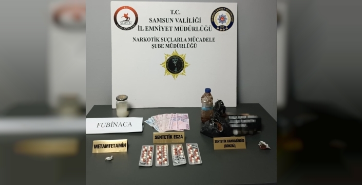 Samsun'da uyuşturucu operasyonu: Ele geçirilen maddeler şok etti