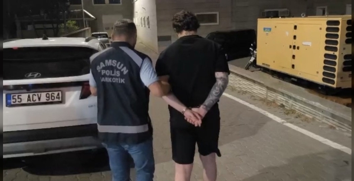 Samsun'da uyuşturucu suçlarından aranan iki hükümlü yakalandı