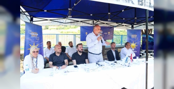 Samsun'da vatandaşla buluşan Başkan Sandıkçı: Fiber internet ve turizm atağı sürüyor