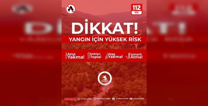 Samsun'da yangın alarmı: Yeşil Vatan'ı koruma çağrısı!