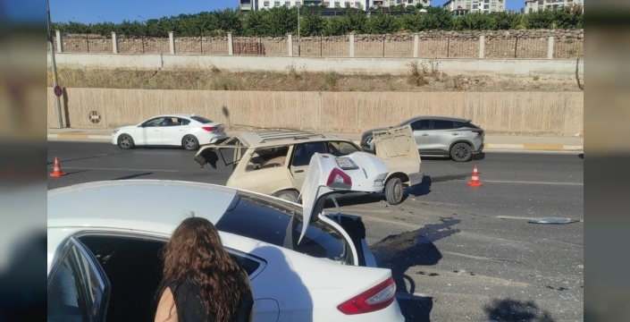 Şanlıurfa'da zincirleme kaza: 1 yaralı