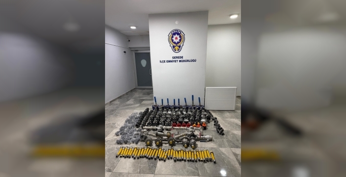 Şantiyenin nabzını çalan hırsız, milyonluk malzemelerle yakalandı