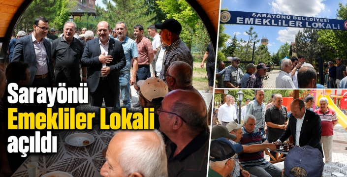 Sarayönü'nde emeklilere büyük hizmet! Emekliler Lokali dualarla açıldı