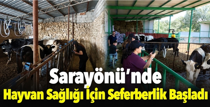 Sarayönü'nde Hayvan Sağlığı İçin Seferberlik Başladı