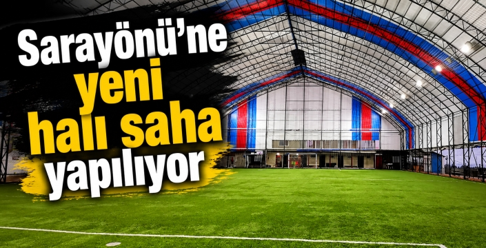 Sarayönü’ne 3 yeni halı saha kazandırılıyor