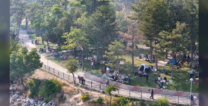 Sarımsaklı mesire alanı, Kayserililerin yeni gözdesi